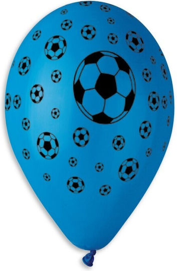 Baloane imprimate cu mingi de fotbal de 12" pachet asortat de 25 bucăți