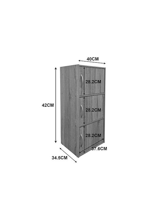Soline Στήλη Κουζίνας Sonoma 40x34.5x90.5εκ.