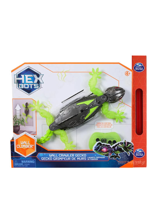 Easter Candle with Toy Hex Bots Hex Wall Crawler Gecko for Ages 4+ Spin Master
