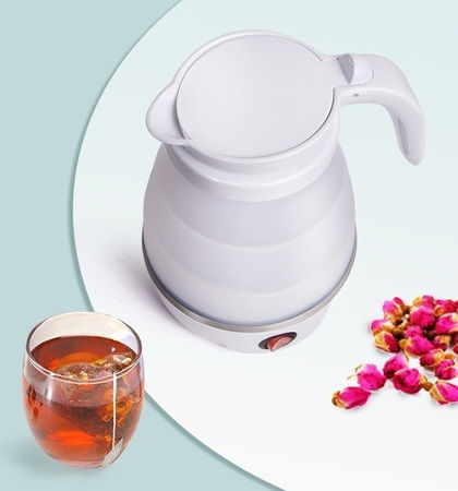 Електрическа Кана За Пътуване 600ml 600W Сива