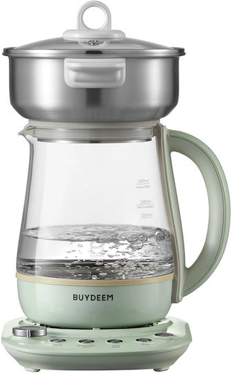 Buydeem Βραστήρας 1.5lt 1200W Πράσινος