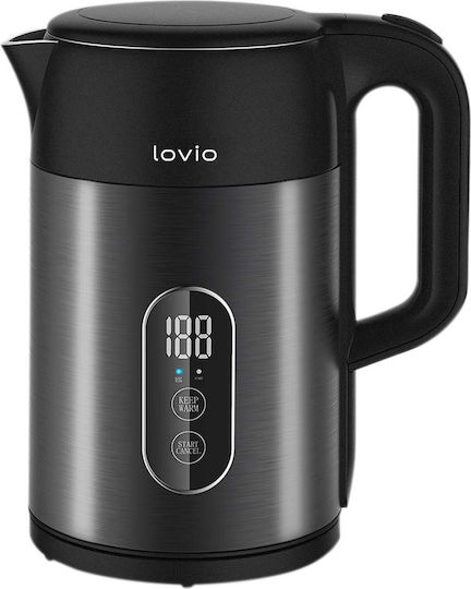 Lovio Home Wasserkocher 1.5l 2200W Schwarzer