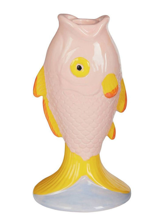 Butlers Coral Coast Ceramic Candle Holder in Pink Color