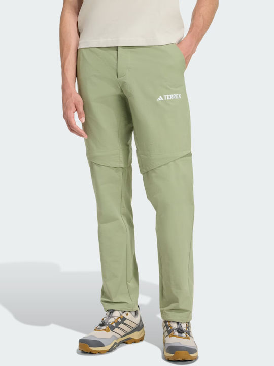 adidas Tex Pantalon Lung de Drumeție Verde pentru Bărbați