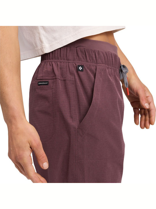 Black Diamond Damen Lang Bergsteigerhose Lila