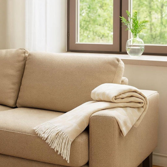 Home&Styling Collection Decke 130x160cm Beige Home&Styling Collection Decke 130x160cm Beige