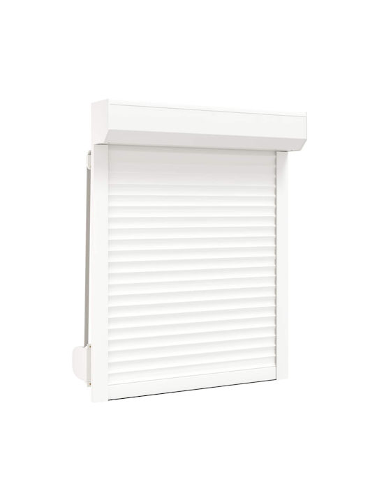 vidaXL Παντζούρι Ρολό Αλουμινίου Π70xΥ100cm