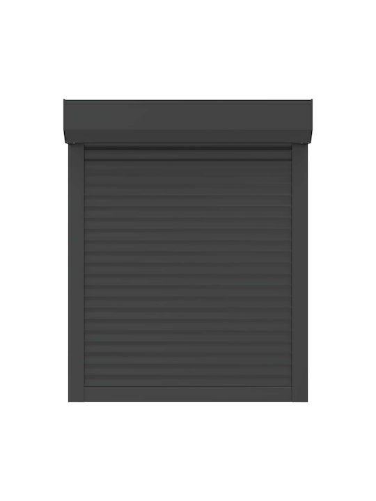 vidaXL Aluminum Roller Shutter W80xH100cm