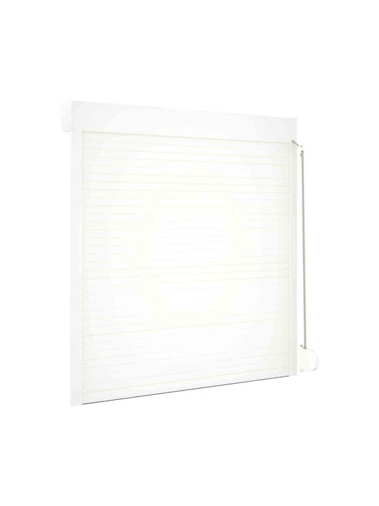 vidaXL Παντζούρι Ρολό Αλουμινίου Π130xΥ140cm