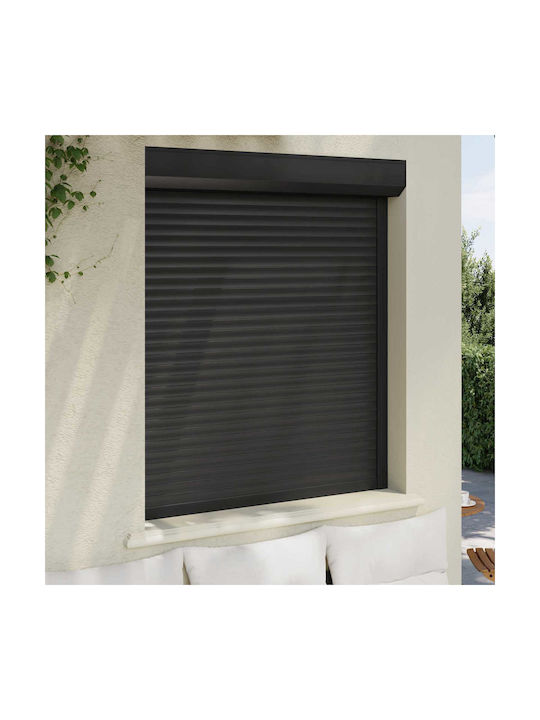 vidaXL Παντζούρι Ρολό Αλουμινίου Π110xΥ130cm