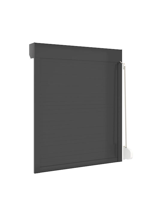 vidaXL Aluminum Roll Shutter W100xH130cm