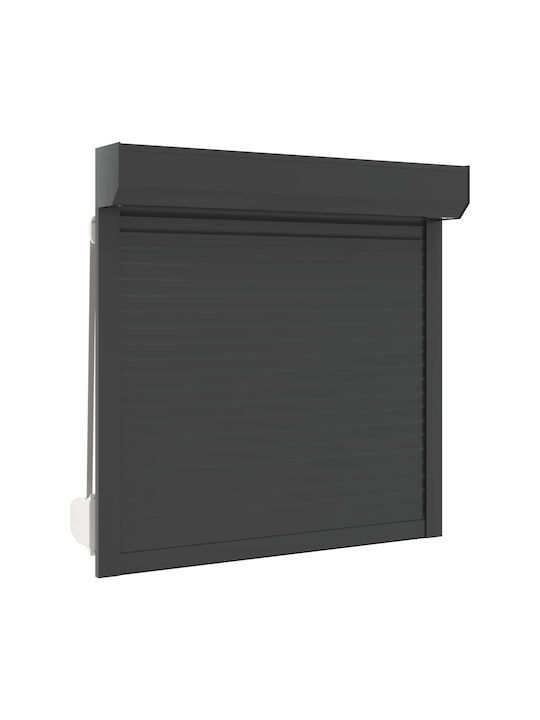 vidaXL Παντζούρι Ρολό Αλουμινίου Π100xΥ100cm