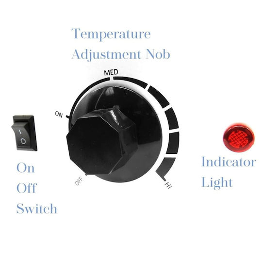 Διπλή Κεριέρα Αποτρίχωσης Konsung 100w