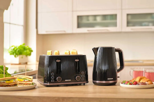 Sencor Toaster 4 Slots 1860W Black