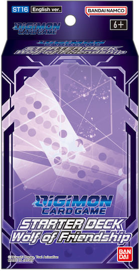 Digimon Card Game Starter Deck Display Wolf Friendship St16