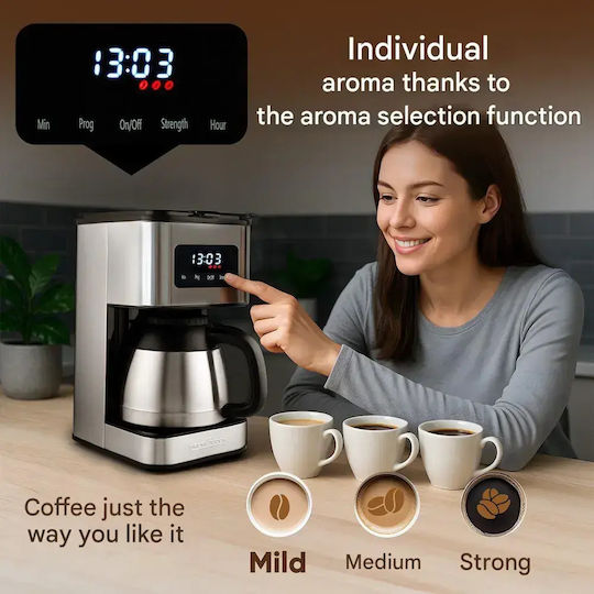 Profi Cook Cafetieră Filtru Programabilă 900W