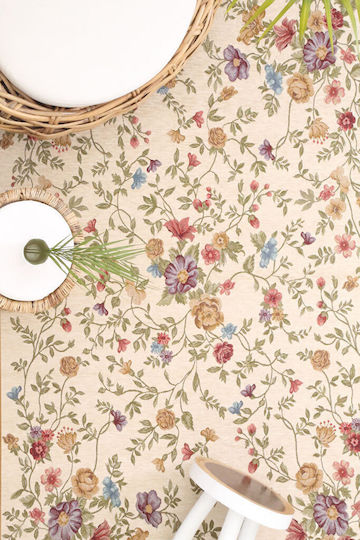 Royal Carpet Canvas Aubuson 821 J 150 X 75x150cm Αντιολισθητικό Καλοκαιρινό Aubuson 821 J