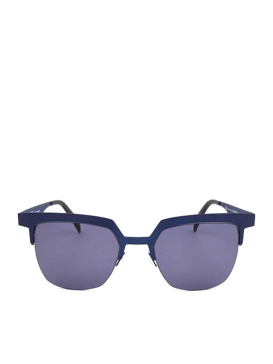 Italia Independent I-Metal Ochelari De Soare Pentru Femei Cu Ramă Albastru Marin 0503.CRK.021