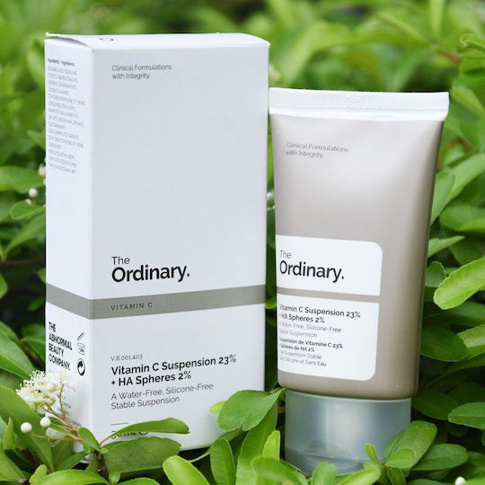 The Ordinary Vitamin C Suspension 23% + HA Spheres 2% 24ωρη Αναπλαστική Κρέμα Προσώπου με Βιταμίνη C & Πεπτίδια 30ml
