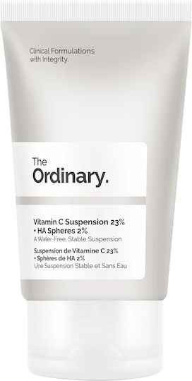 The Ordinary Vitamin C Suspension 23% + HA Spheres 2% 24ωρη Αναπλαστική Κρέμα Προσώπου με Βιταμίνη C & Πεπτίδια 30ml