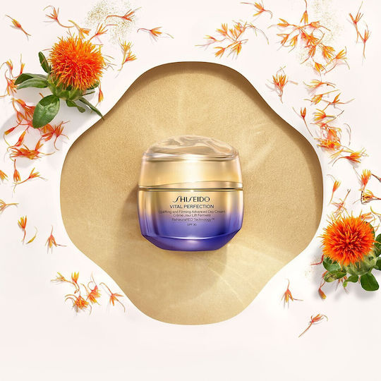 Shiseido Vital Perfection Стягащ Дневен Крем За Лице Слънцезащитен Фактор SPF30 50ml