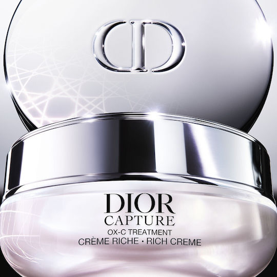 Dior Capture Rich Анти-ейджинг Дневен Крем За Лице С Хиалуронова Киселина И Церамиди 50ml