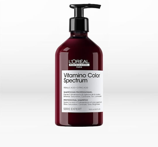 L'Oréal Professionnel Vitamino Color Spectrum Shampoos Shine for Coloured Hair 500ml