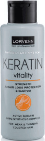 Lorvenn Keratin Vitality Σαμπουάν κατά της Τριχόπτωσης για Όλους τους Τύπους Μαλλιών 100ml