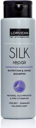 Lorvenn Silk Repair Σαμπουάν Αναδόμησης/Θρέψης & Ενυδάτωσης για Ταλαιπωρημένα Μαλλιά 100ml
