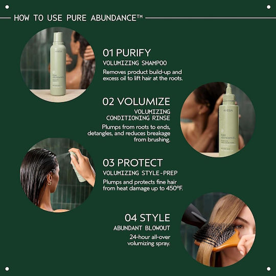 Aveda Abundance Σαμπουάν Όγκου 200ml