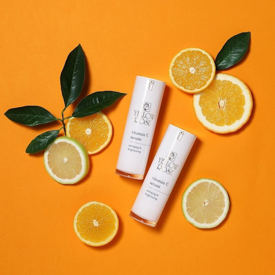 Yellow Rose Vitamin C Anti-aging Serum Face with Vitamin C & Vitamin E 30ml