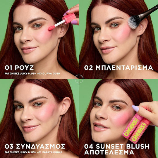 NYX Professional Makeup Cheeks Flüssiges Rouge Guava Gush 8ml