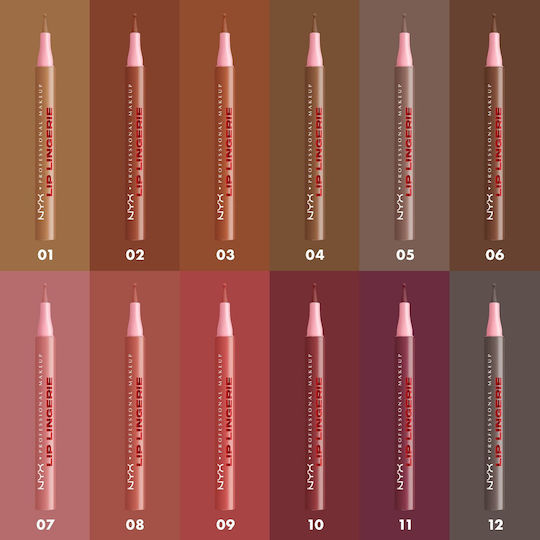 NYX Professional Makeup Lingerie Liner Μολύβι Χειλιών 11 Hot & Heavy