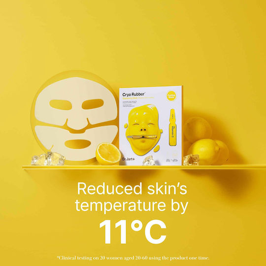 Dr.jart+ Cryo Rubber Soothing Brightening Vitamin C Ψυκτική Μάσκα Καουτσούκ Βιταμίνη C