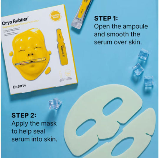 Dr.jart+ Cryo Rubber Soothing Brightening Vitamin C Ψυκτική Μάσκα Καουτσούκ Βιταμίνη C