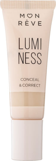 Mon Reve Luminess Concealer Cream Color Corrector 102 10ml