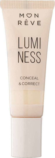 Mon Reve Luminess Concealer Cream Color Corrector 101 10ml