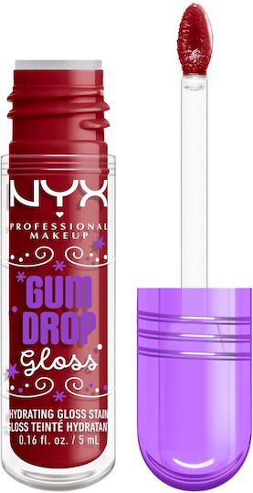NYX Professional Makeup Gum Drop Lip Gloss Κόκκινο 5ml