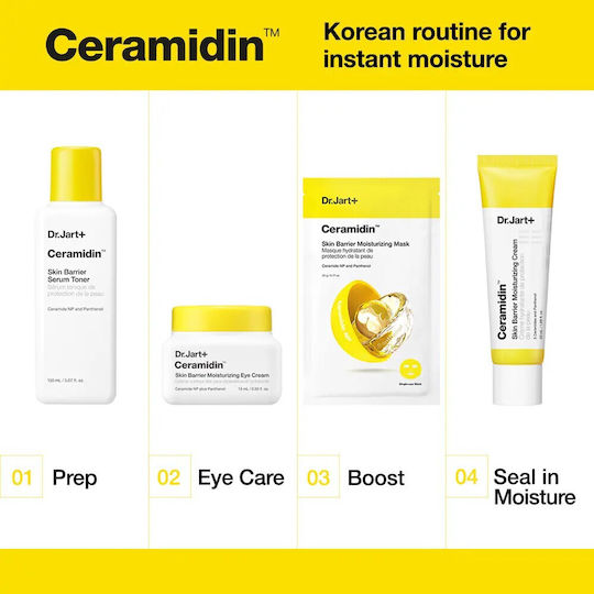 Dr. Jart+ Ceramidin Κρέμα Ματιών για Ενυδάτωση 15ml
