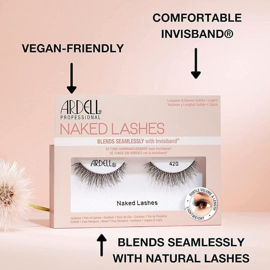 Ardell Naked Magnetic Eyelashes B Curl 420 Black