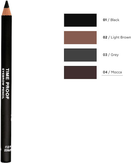 Radiant Time Proof Pencil for Eyebrows 04 Mocca