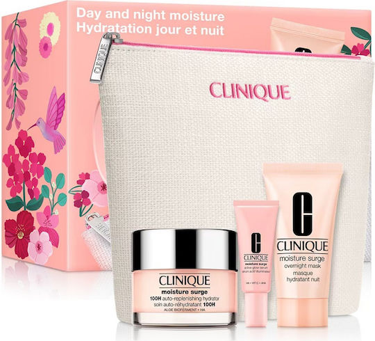 Clinique Day and Night Moisture Skin Care Set for Moisturizing 3 Pieces