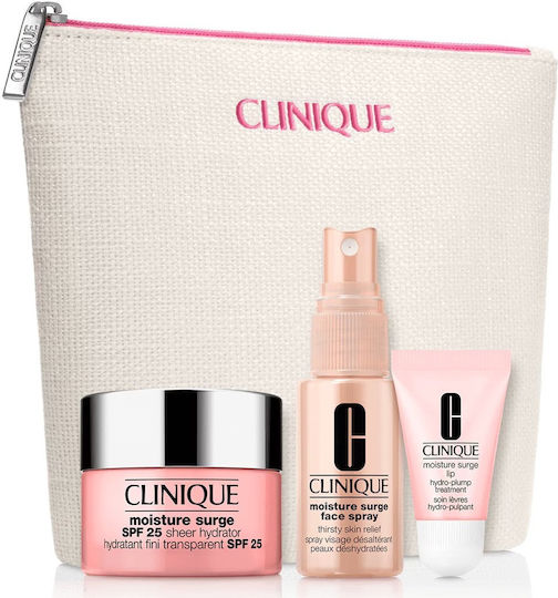 Clinique Moisture Surge Skin Care Set for Moisturizing 3 Pieces