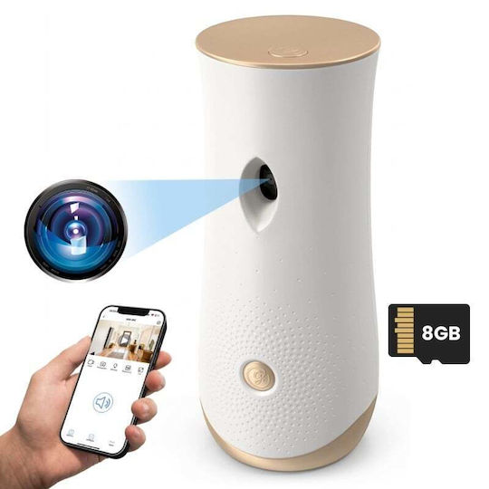 Cameră Ascunsă Aromatică Iuni Ip77 Wi-fi Full Hd 8gb Vizualizare Live Pe Telefon