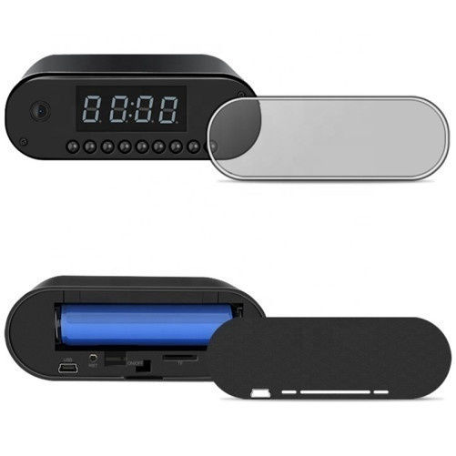 Cameră Ascunsă Ceas Wi-fi Iuni Ip07 Full Hd 64gb 160° Viziune Nocturnă Senzor de Mișcare P2p