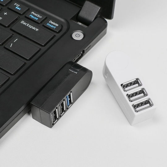 Hub USB Hb3 3.0 Viteză Mare 1 Port USB 3.0 2 Porturi USB 2.0 Conexiune USB 3.0 Viteză Mare Compact