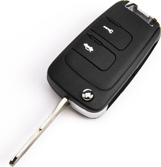 Carcasă Cheie Auto cu Lamă cu 2 Butoane pentru Chevrolet