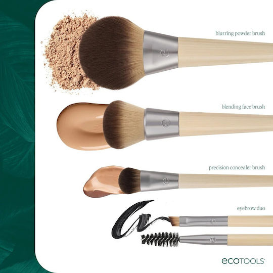 EcoTools Make-up-Pinsel für Augenbrauen aus synthetischem Haar