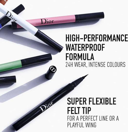 Dior Diorshow Waterproof Felt Tip Eye Liner Satin Indigo 0.55ml