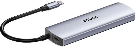 Unitek Usb-c Hub 2xusb-a 2xusb-c 10gbps & Usb-c Power Port H1112d